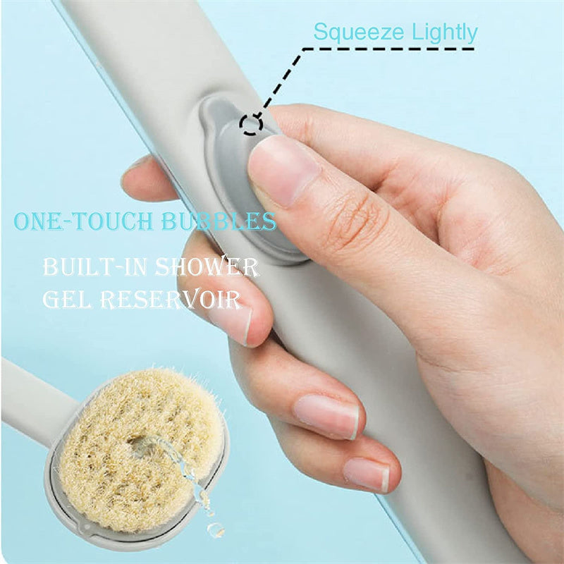Multifunctional Detachable Dual-purpose Shower Brush Body Bath Sponge Scrubber