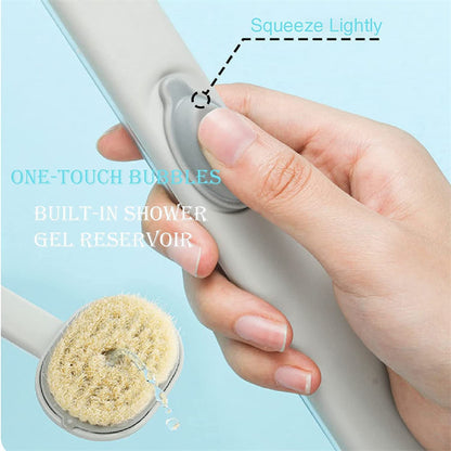 Multifunctional Detachable Dual-purpose Shower Brush Body Bath Sponge Scrubber