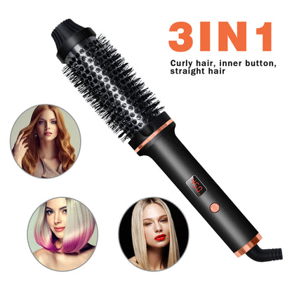 The All-in-One Hair Curler & Straightener