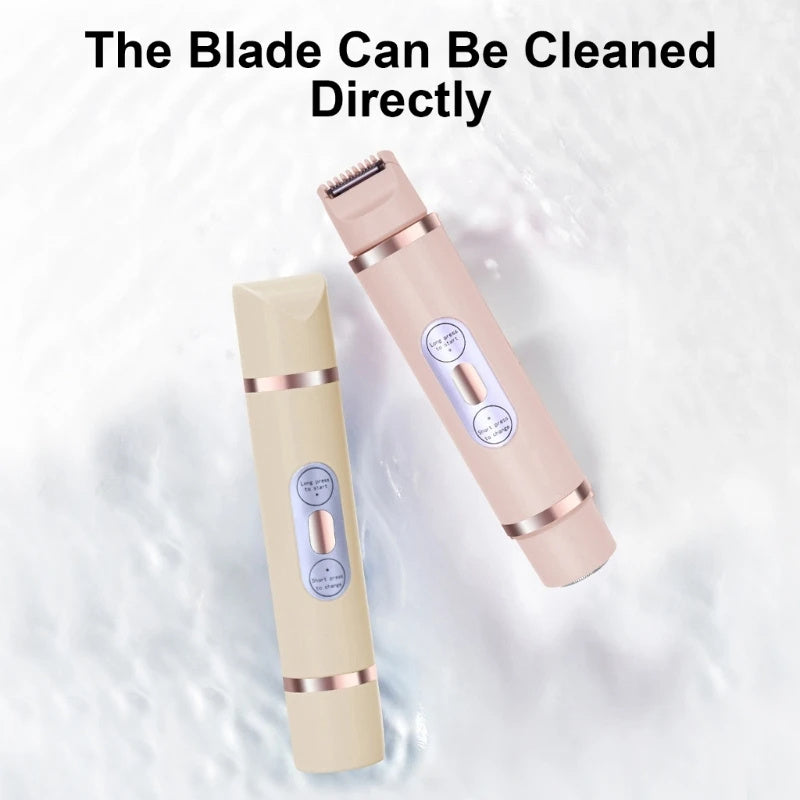 Painless Electric Hair Trimmer Women's Epilator Bikini Hair Removal Device