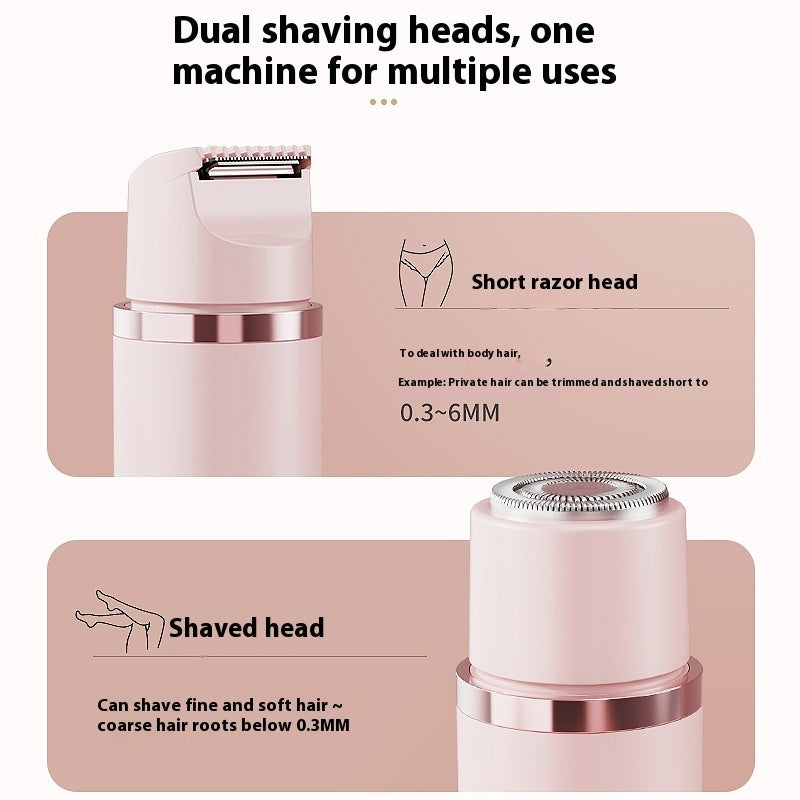 Painless Electric Hair Trimmer Women's Epilator Bikini Hair Removal Device