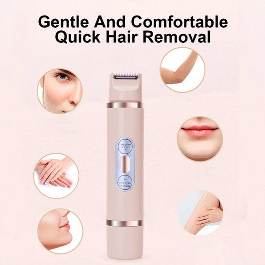 Painless Electric Hair Trimmer Women's Epilator Bikini Hair Removal Device